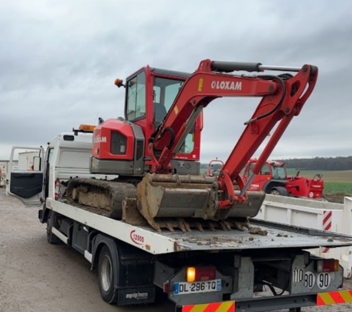 Remorquage engin de chantier Essonne